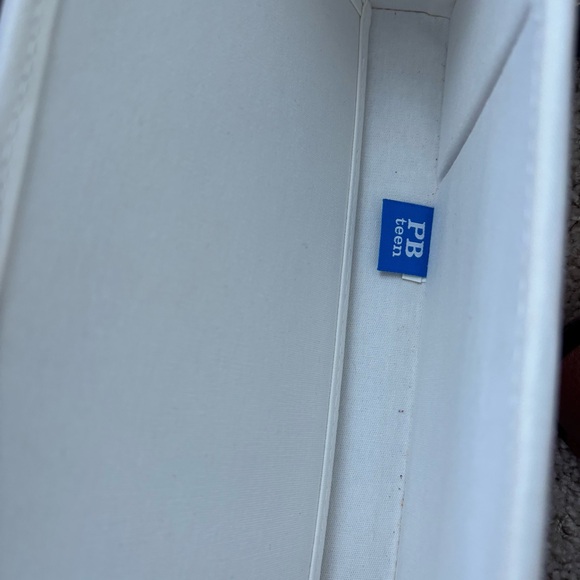 Pottery Barn Teen Dottie Canvas Pink Polka Dot Storage Bins - Picture 9 of 10